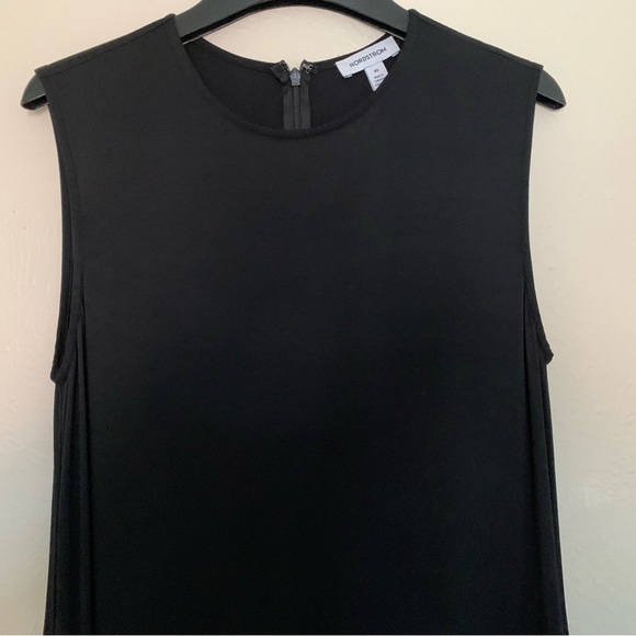 Nordstrom Brand Relaxed Fit Midi / Maxi Dress in Black Size XS - Picture 2 of 8